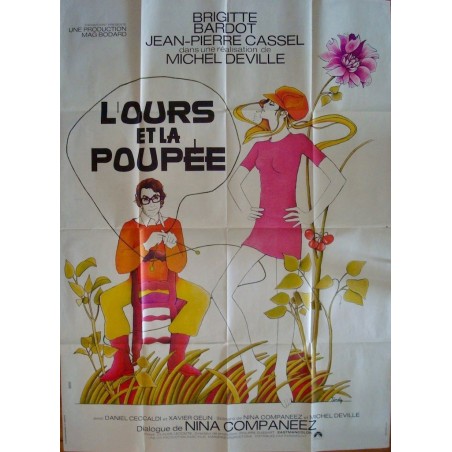 L Ours Et La Poupee The Bear And The Doll French Movie Poster