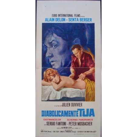 Diaboliquement Votre Diabolically Yours Italian Movie Poster