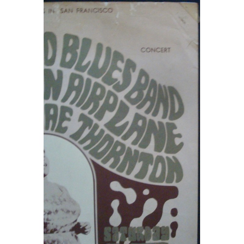 Butterfield Blues Band Fillmore West BG 31 Concert Poster