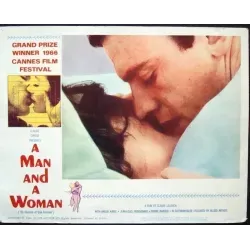 Un homme et une femme - A Man And A Woman set of 8 Lobby cards - illustraction Gallery