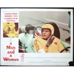 Un homme et une femme - A Man And A Woman set of 8 Lobby cards - illustraction Gallery