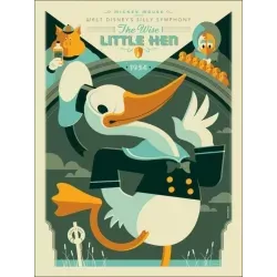 Wise Little Hen Mondo limited edition print by Tom Whalen - illustraction Gallery