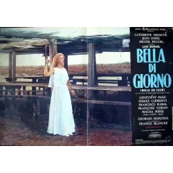 Belle de jour Italian fotobusta movie poster set - illustraction Gallery