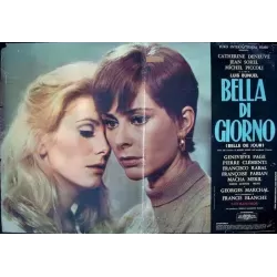 Belle de jour Italian fotobusta movie poster set - illustraction Gallery