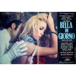 Belle de jour Italian fotobusta movie poster set - illustraction Gallery