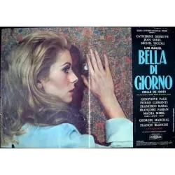 Belle de jour Italian fotobusta movie poster set - illustraction Gallery