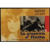 La guerre est finie (War Is Over) Italian fotobusta movie poster set - illustraction Gallery