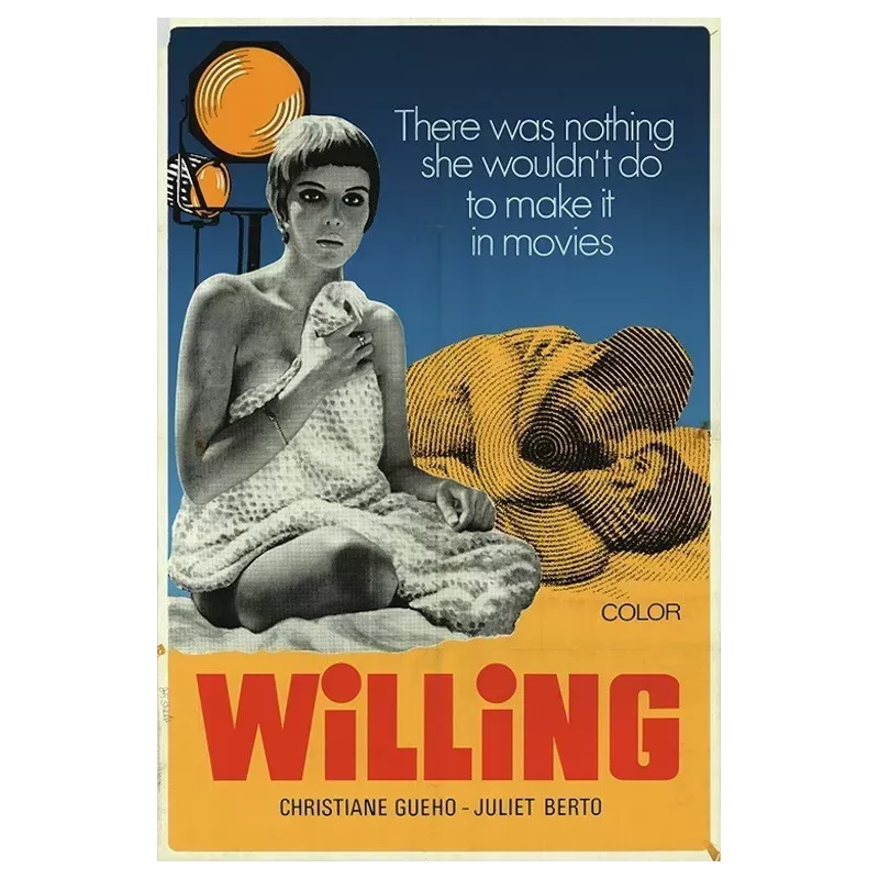 Willing (Cine-Girl) US one sheet movie poster - illustraction Gallery