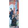 Flower Cards Gambling Diary (Hanafuda Tobaku: Inoshika San-ban Shobu) Japanese movie poster - illustraction Gallery