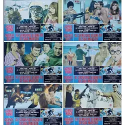 On Her Majesty's Secret Service Italian fotobusta movie poster set - Illustraction Gallery