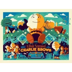 A Boy Named Charlie Brown limited edition priny by Tom Whalen - illustraction Gallery
