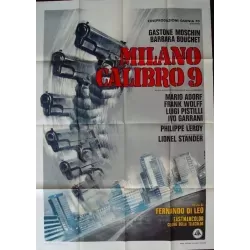 Milano Calibro 9 (Caliber 9) Italian movie poster - illustraction Gallery
