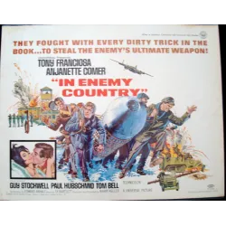 In Enemy Country half sheet movie poster - Illustraction Gallery