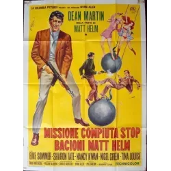 The Wrecking Crew Italian movie poster - illustraction Gallery