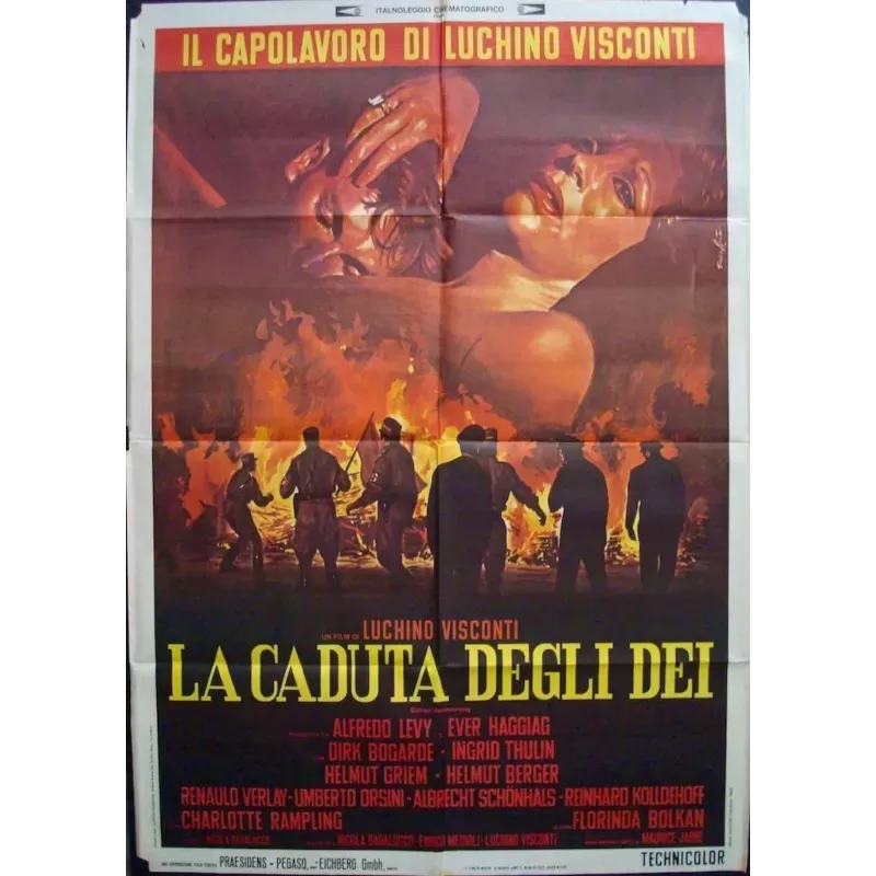 The Damned (La caduta degli dei) Italian movie poster - illustraction Gallery