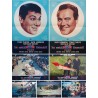 The Great Race Italian fotobusta movie poster set - illustraction Gallery