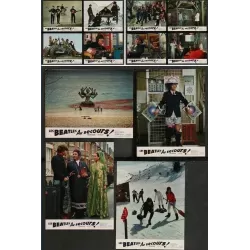 Help! Beatles complete French movie lobby card poster set - illustraction Gallery
