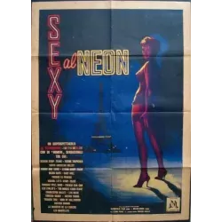Sexy Al Neon Italian movie poster - illustraction Gallery