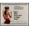 Guess What We Learned In School Today? half sheet movie poster - illustraction Gallery