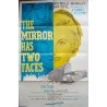 Le miroir a deux faces (Mirror Has Two Faces) one sheet movie poster - illustraction Gallery