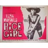 Rice Girl - La risaia half sheet movie poster - illustraction Gallery