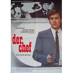 Un Flic German movie poster - illustraction Gallery
