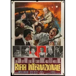Du rififi a Paname  (The Upper Hand) Italian movie poster - illustraction Gallery