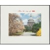 TWA Airlines Washington DC vintage 1966 travel poster - Illustraction Gallery