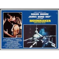James Bond Moonraker Italian fotobusta movie poster set - illustraction Gallery