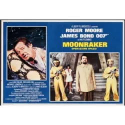 James Bond Moonraker Italian fotobusta movie poster set - illustraction Gallery
