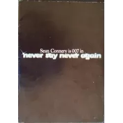 James Bond Never Say Never Again Japanese movie program - illustraction Gallery