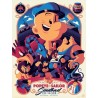 Popeye The Sailor Meets Sindbad The Sailor limited edition variant print by Tom Whalen - illustraction Gallery