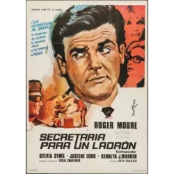 The Saint: The Fiction Makers Spanish movie poster - illustraction Gallery