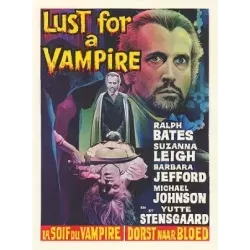 Lust For A Vampire Belgian movie poster - Illustraction Gallery