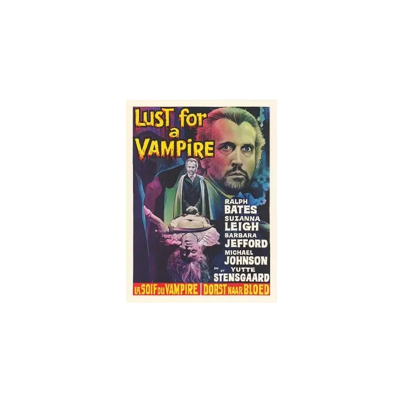 Lust For A Vampire Belgian movie poster - Illustraction Gallery