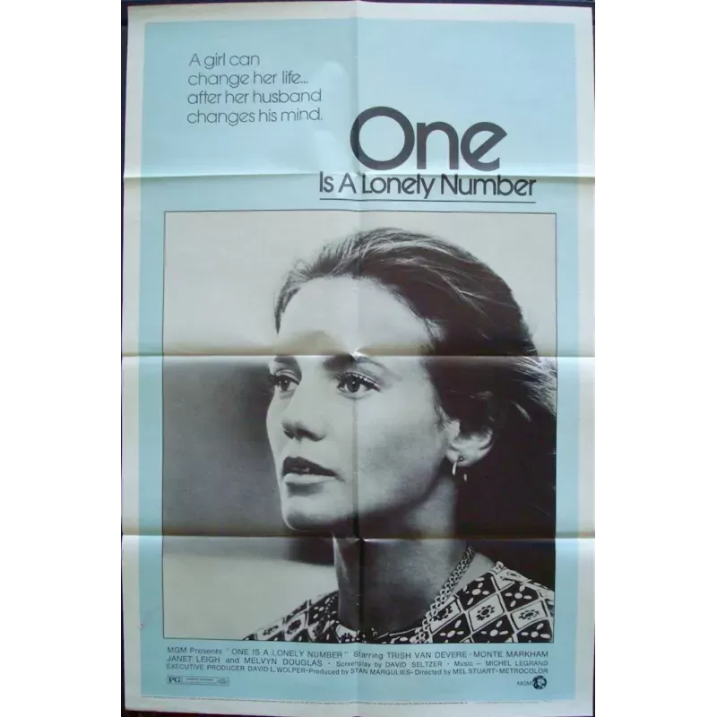 One Is A Lonely Number one sheet movie poster - illustraction Gallery