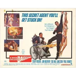 A Man Called Dagger half sheet movie poster - Illustraction Gallery