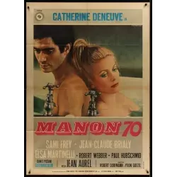 Manon 70 Italian movie Poster - Illustraction Gallery