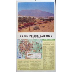 Union Pacific Railroad - calendar 1966