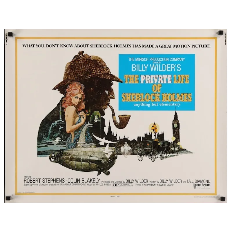 Private Life Of Sherlock Holmes (half sheet) Private Life Of Sherlock Holmes (half sheet)