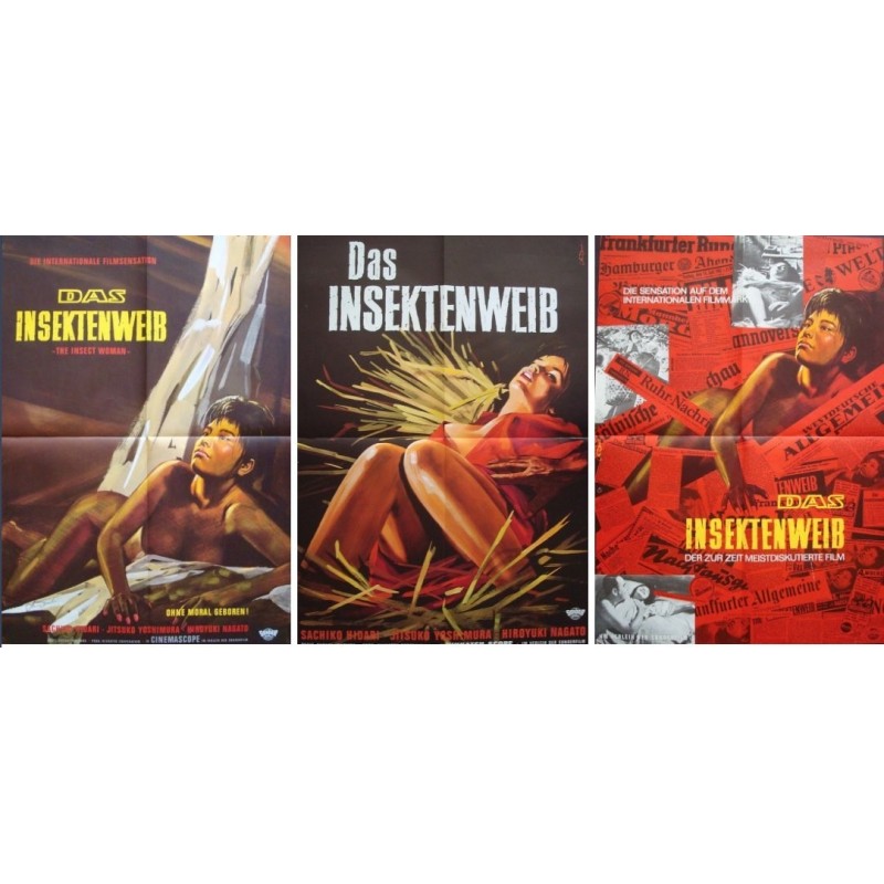Insect Woman (German set of 3)