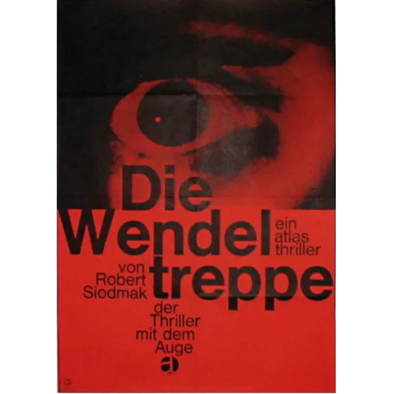 Spiral Staircase German movie Poster - Illustraction Gallery