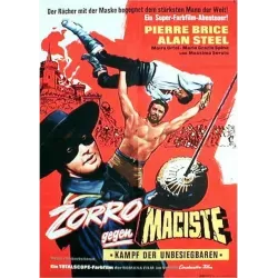 Samson and The Slave Queen (Zorro contro Maciste) German movie Poster - illustraction Gallery