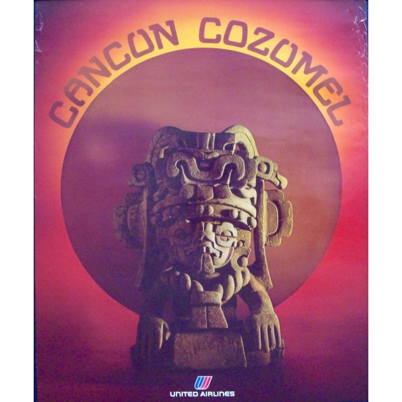 United Airlines - Cancun Cozumel (1978)