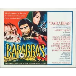 Barabbas (half sheet style A)
