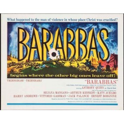 Barabbas (half sheet style B)