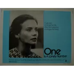 One Is A Lonely Number half sheet movie poster - Illustraction Gallery