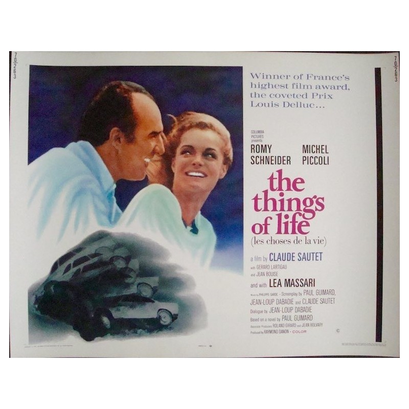 Things Of Life-Les choses de la vie (half sheet)