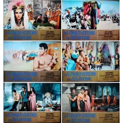 Conqueror Of Atlantis Italian fotobusta movie poster set - Illustraction Gallery