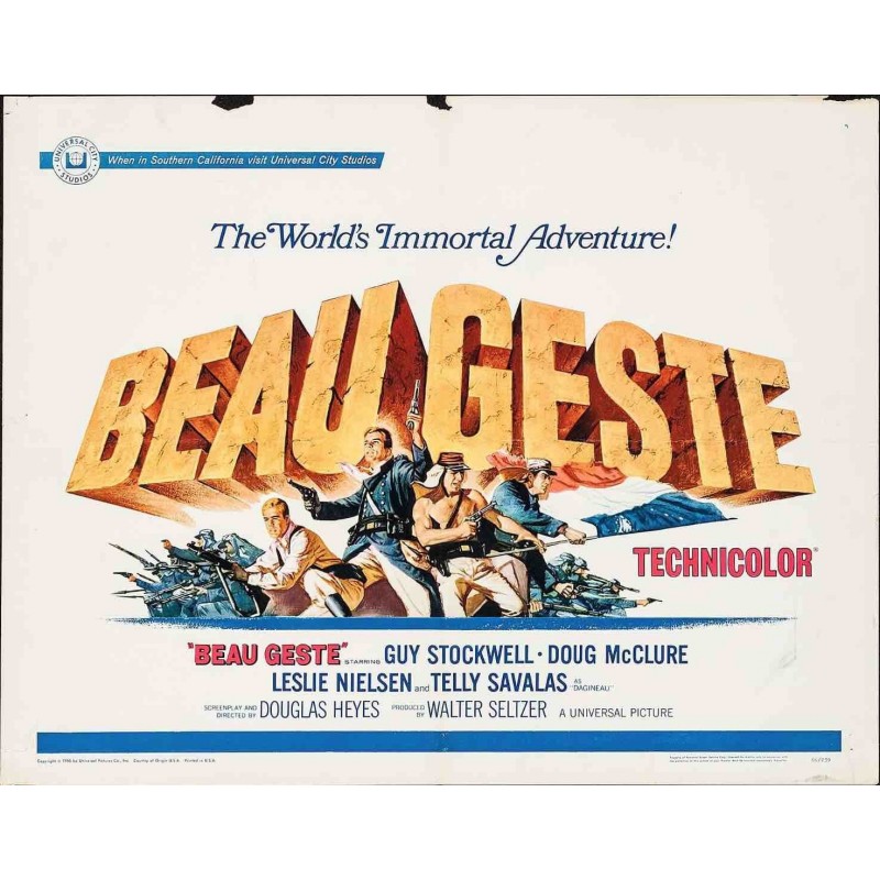 Beau Geste (half sheet)
